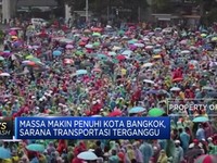 Unjuk Rasa di Bangkok Berlanjut, 20 Stasiun Ditutup