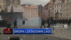 Warga Ceko Tolak Penerapan Lockdown, Bentrok Tak Terhindarkan