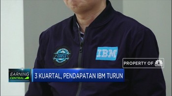 3 Kuartal, Pendapatan IBM Turun