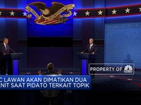 Ada Aksi Mikrofon Mati di Debat Capres AS