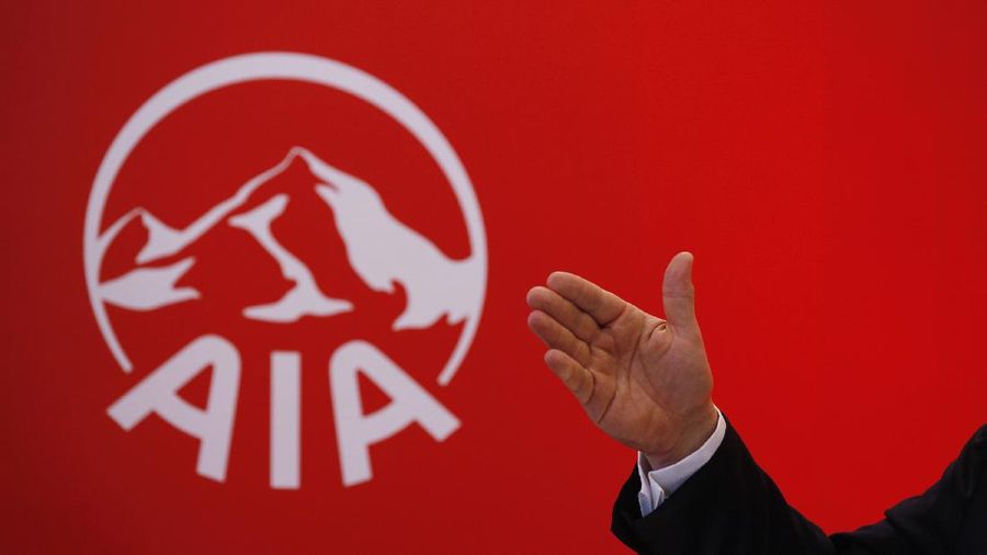 Mark Tucker, chief executive and president of AIA Group speaks during the company 2011 interim result announcement in Hong Kong Friday, July 29, 2011.  (AP Photo/Kin Cheung)