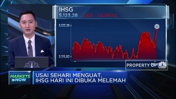 Dibuka Memerah, IHSG Diproyeksi Bergerak Sidewayas
