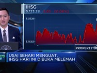 Dibuka Memerah, IHSG Diproyeksi Bergerak Sidewayas