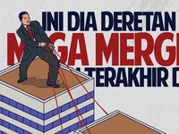 Sederet Merger Jumbo di RI yang Bikin Geger
