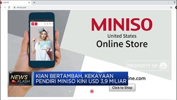 IPO, Miniso Raup USD 608 Juta