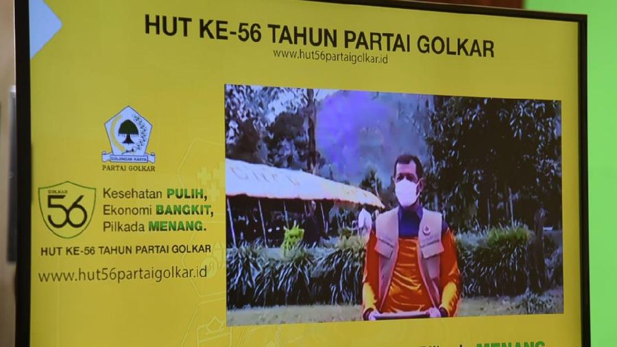Kepala BNPB Doni Monardo di HUT ke 56 Partai Golkar