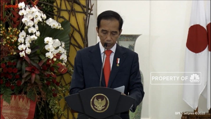 Pertemuan Jokowi-Yoshihide Suga, Bahas Soal Covid-19 Hingga LCS (CNBC TV ) Pertemuan Jokowi-Yoshihide Suga, Bahas Soal Covid-19 Hingga LCS (CNBC TV )