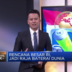 Rencana Besar RI, Jadi Raja Baterai Dunia