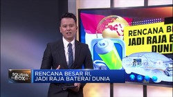 Rencana Besar RI, Jadi Raja Baterai Dunia