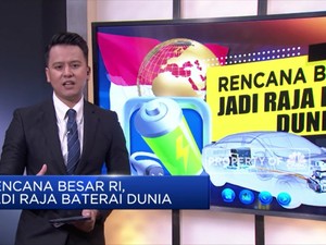 Rencana Besar RI, Jadi Raja Baterai Dunia