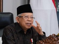 Wapres Maruf Minta Ekonomi Syariah Belajar dari Tanah Abang