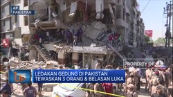 Ledakan Gedung Di Pakistan Tewaskan 3 Orang & Belasan Luka
