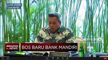 Darmawan Junaidi Resmi Jabat Dirut Bank Mandiri