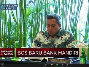 Darmawan Junaidi Resmi Jabat Dirut Bank Mandiri