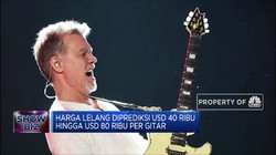 Gitar Legendaris Mendiang Van Halen akan Dilelang!