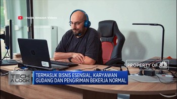 Jaga Kesehatan Karyawan, Amazon WFH Sampai Juni 2021