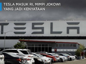 Tesla Bakal Bangun Pabrik di RI, Mimpi Jokowi Jadi Kenyataan