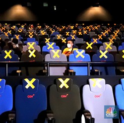 Bioskop Sudah Boleh Operasi, Maaf! Belum Bisa Buka Hari Ini