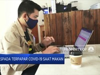 Waspada Terpapar Covid-19 Saat Makan