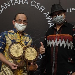 PT Pertamina Lubricants Kembali Raih Nusantara CSR Award 2020