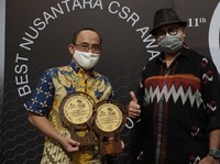 PT Pertamina Lubricants Kembali Raih Nusantara CSR Award 2020