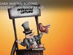 Waduh! Gegara Investasi Bodong, Investor Tekor Rp 92 T