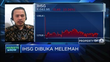 Terimbas Bursa Regional, IHSG Dibuka di Zona Merah