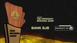 Bank BJB Raih Penghargaan The Strongest Regional Bank