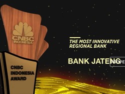 Bank Jateng Dianugerahi The Most Innovative Regional Bank