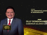 Olly Dondokambey Raih The Innovative Leader In Agroindustry