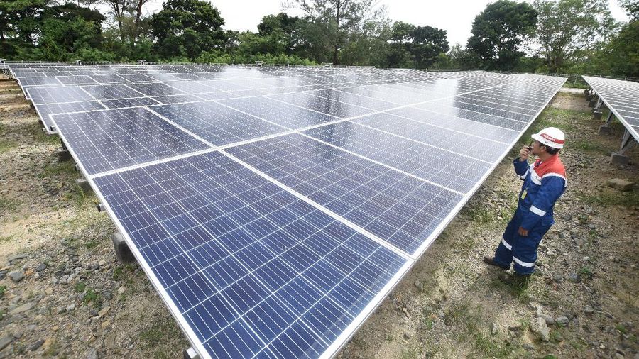 Pembangkit Listrik Tenaga Biogas Pertamina di Seimangkei. (Dok Pertamina Power Indonesia)