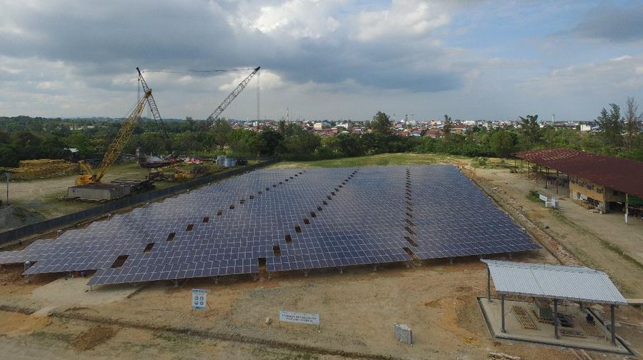 Pembangkit Listrik Tenaga Biogas Pertamina di Seimangkei. (Dok Pertamina Power Indonesia)