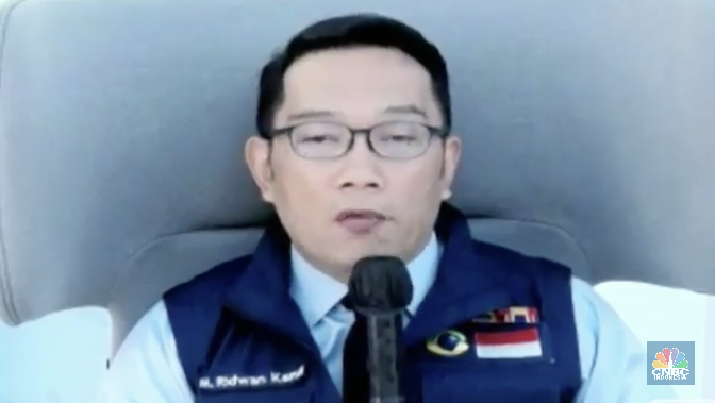 Ridwan Kamil (Tangkapan layar CNBC TV) Ridwan Kamil (Tangkapan layar CNBC TV)