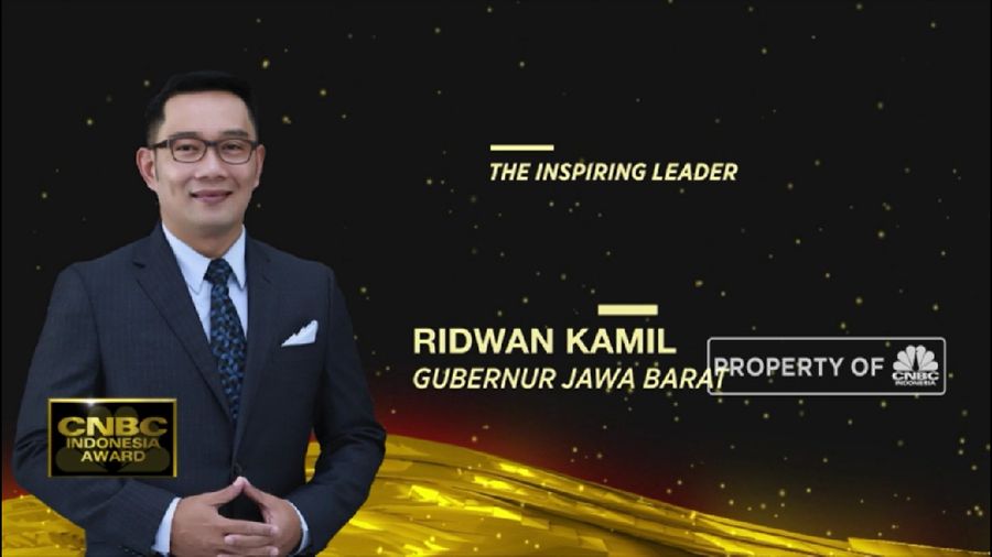 Ridwan Kamil, The Inspiring Leader CNBC Indonesia Award 2020(CNBC Indonesia TV)