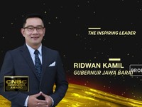 Ridwan Kamil, The Inspiring Leader CNBC Indonesia Award 2020