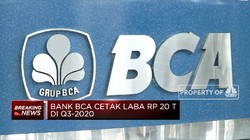 Bank BCA Cetak Laba Rp 20 T Di Q3-2020