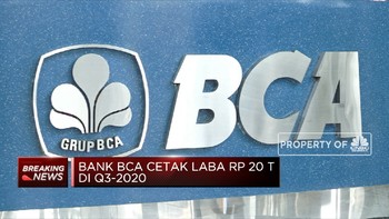 Bank BCA Cetak Laba Rp 20 T Di Q3-2020