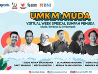 Wirausaha Sosial, BNI Gelar UMKM Muda Virtual Week Spesial