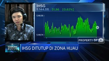 Awal Pekan Jelang Long Weekend, IHSG Ditutup di Zona Hijau