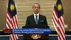 Raja Malaysia Tolak Status Darurat dari PM Malaysia Muhyiddin