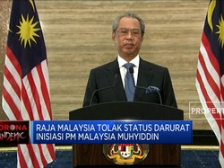 Raja Malaysia Tolak Status Darurat dari PM Malaysia Muhyiddin