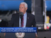 Stafnya Positif Corona, Wapres AS Ogah Karantina Mandiri