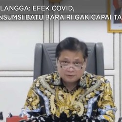 Airlangga: Efek Covid, Konsumsi Batu Bara RI Gak Capai Target