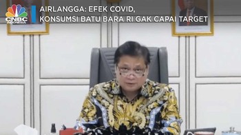 Airlangga: Efek Covid, Konsumsi Batu Bara RI Gak Capai Target