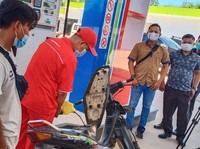 Pertamina Resmikan 3 SPBU BBM Satu Harga di Sumbagsel