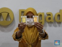 Pemilik Emas Auto Tajir, Harga di Pegadaian Naik Rp10.000