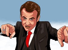 Saat Dunia 'Terbelah' Gara-Gara Lidah Macron