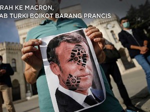 Marah ke Macron, Arab-Turki Boikot Barang Prancis