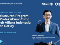 Allianz Life Kasih Proteksi Cuma-Cuma buat Pengguna Gopay
