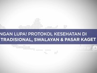 Jangan lupa! Protokol Kesehatan Di Pasar